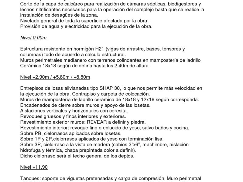 COMPLEJO DE VIVIENDAS MULTIFAMILIAR EN AÑELO