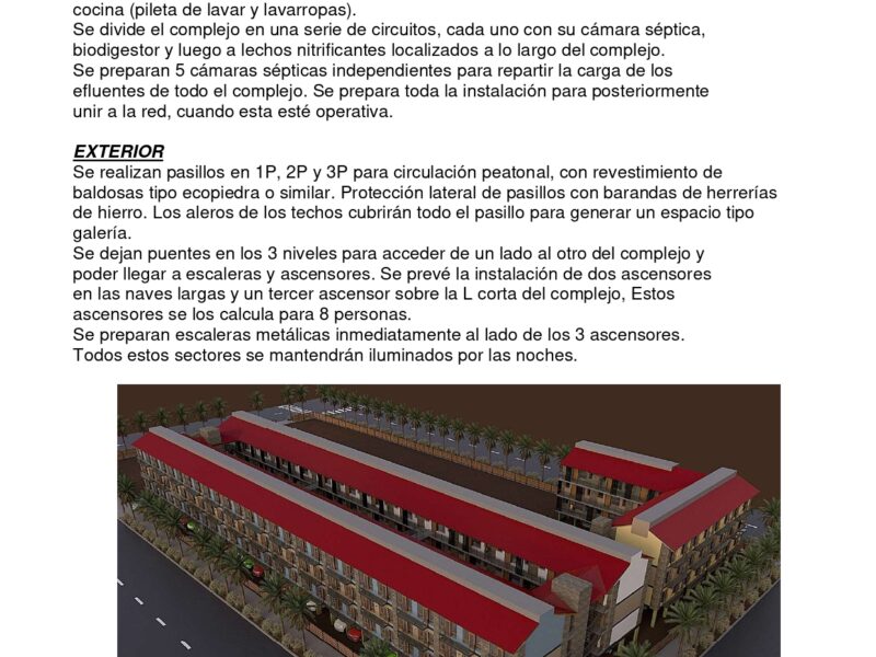COMPLEJO DE VIVIENDAS MULTIFAMILIAR EN AÑELO